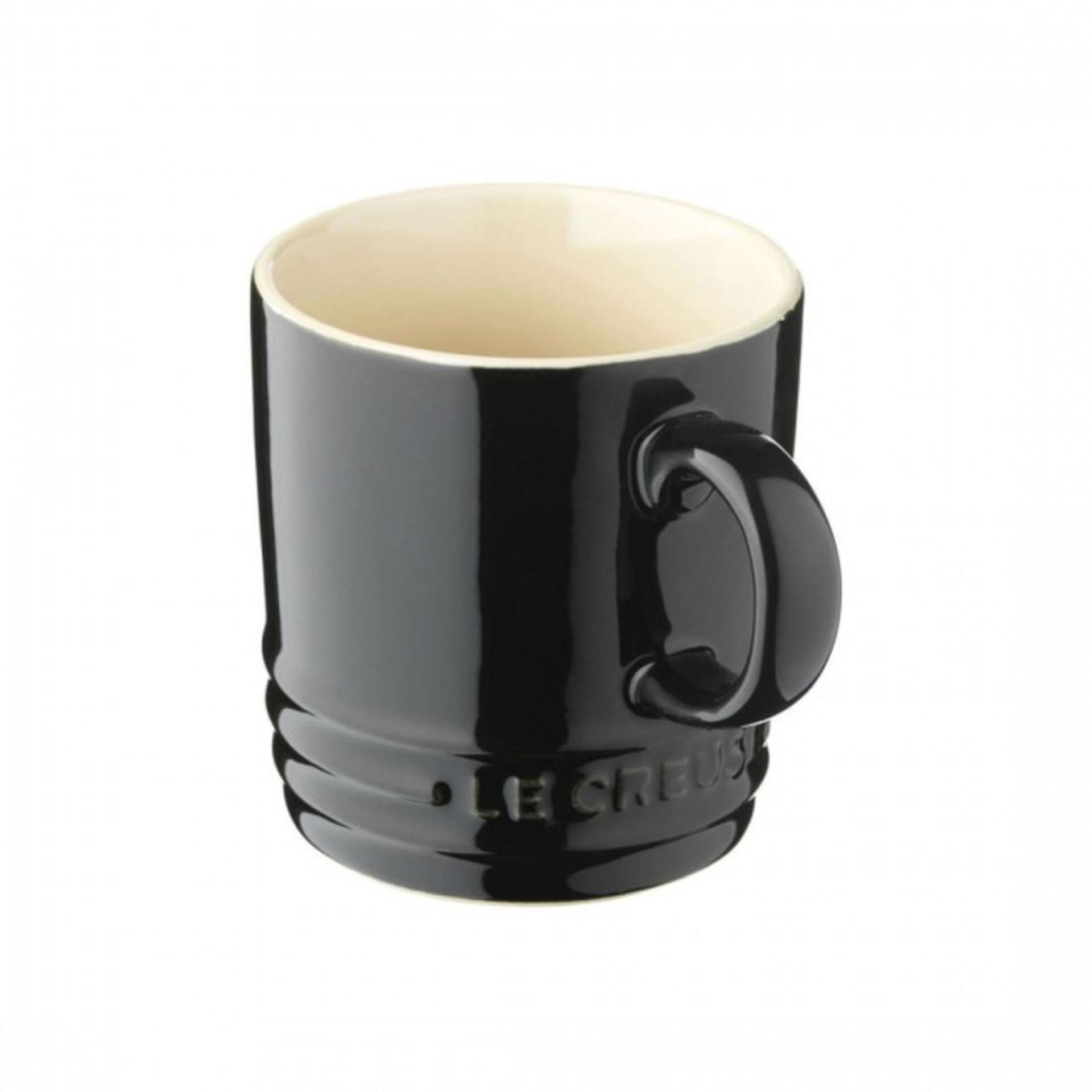 Le Creuset Кружка для капучино 200 мл Black | https://grandposuda.com.ua