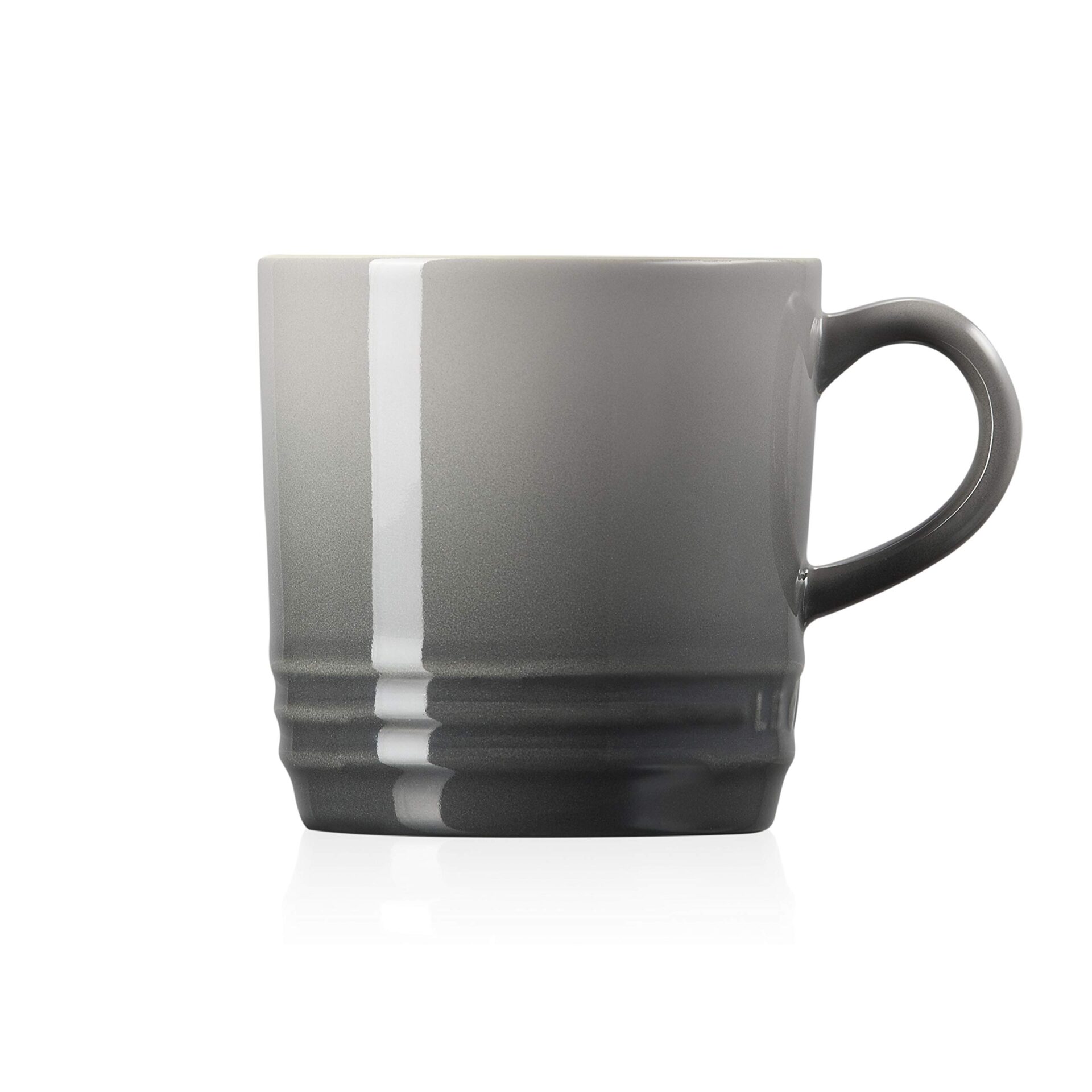 Le Creuset Кружка для капучино 200 мл дымчато-серая Mist Grey | https://grandposuda.com.ua