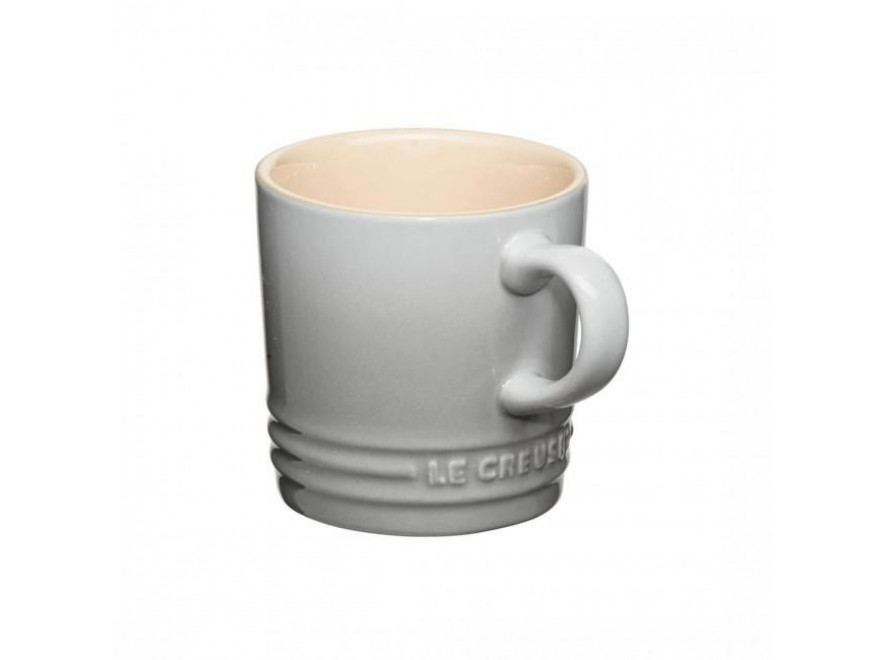 Le Creuset Кружка для капучино 200 мл дымчато-серая Mist Grey | https://grandposuda.com.ua