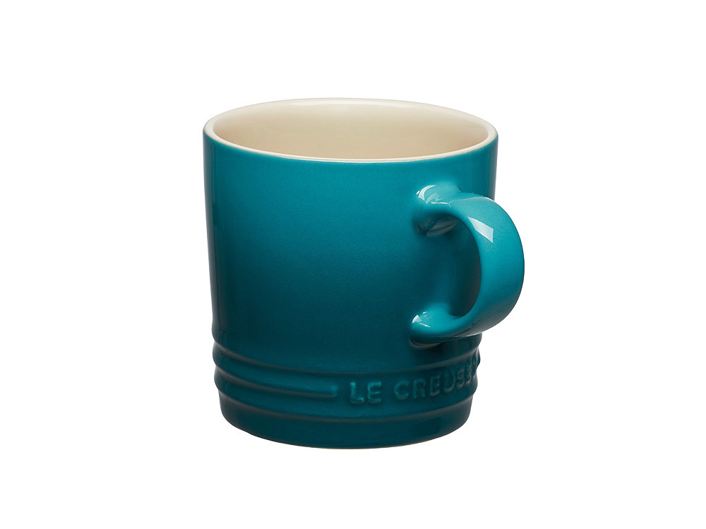 Le Creuset Кружка для капучино 200 мл Deep Teal | https://grandposuda.com.ua