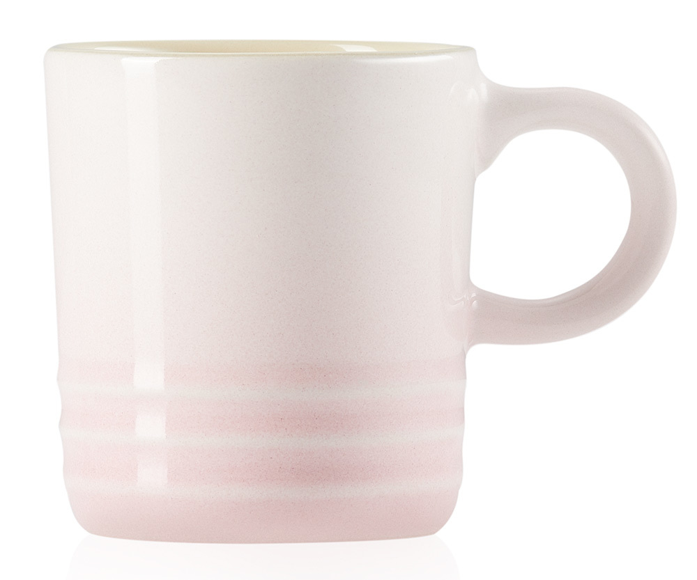 Le Creuset Кружка для эспрессо 70 мл Shell Pink | https://grandposuda.com.ua