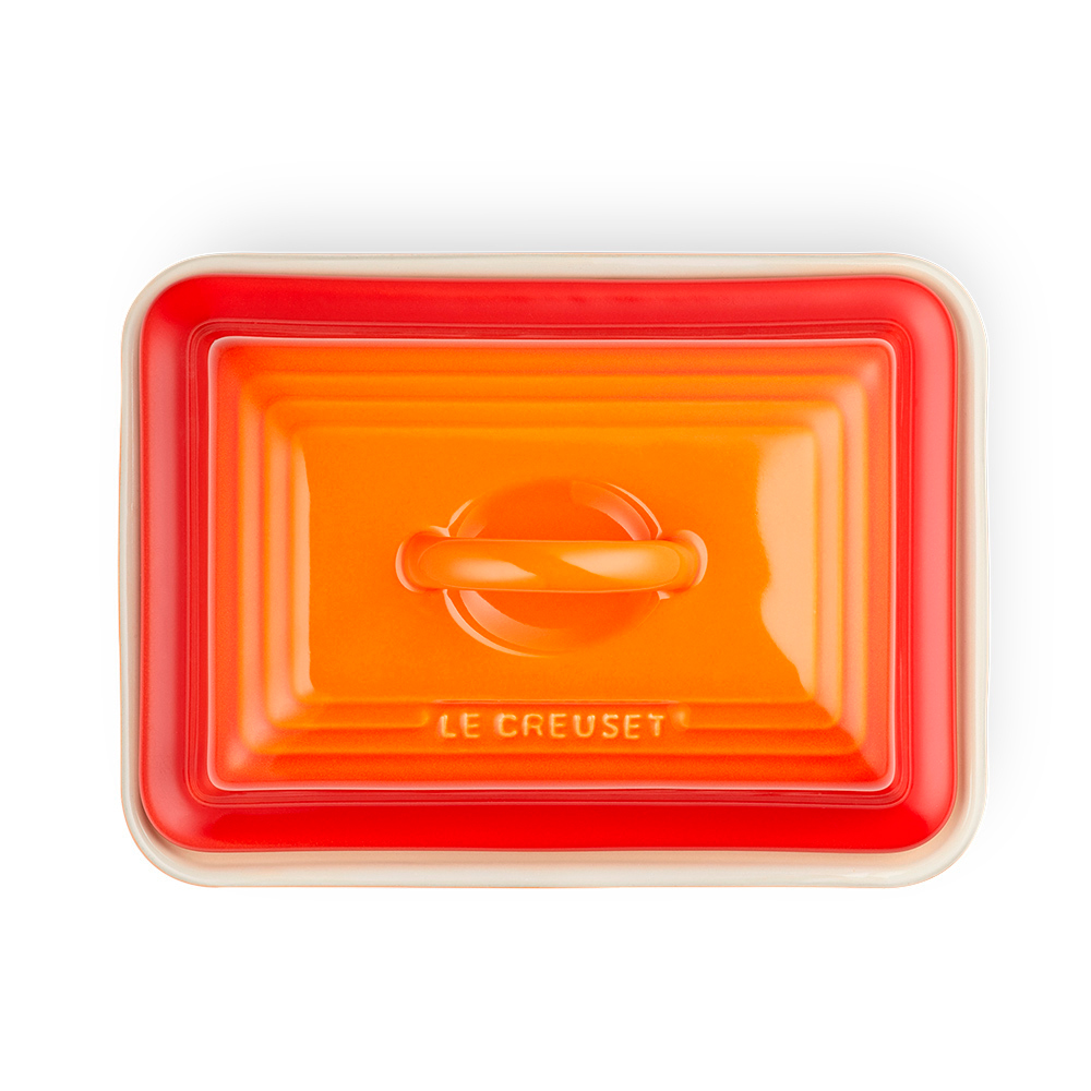 Le Creuset Маслянка Flame | https://grandposuda.com.ua