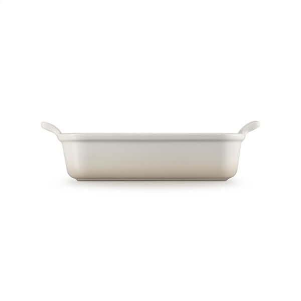 Le Creuset Форма для запекания прямоугольная Heritage 2,4 л меренга Meringue | https://grandposuda.com.ua