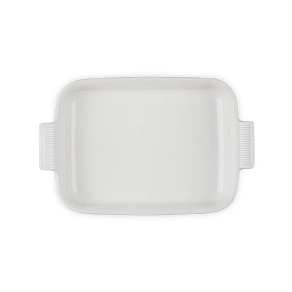 Le Creuset Форма для запекания прямоугольная Heritage 4 л меренга Meringue | https://grandposuda.com.ua