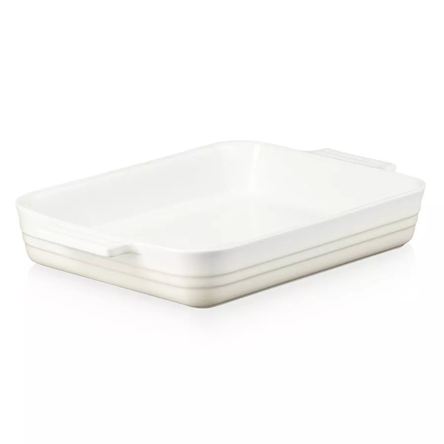 Le Creuset Блюдо для запекания 32х25 см Meringue | https://grandposuda.com.ua