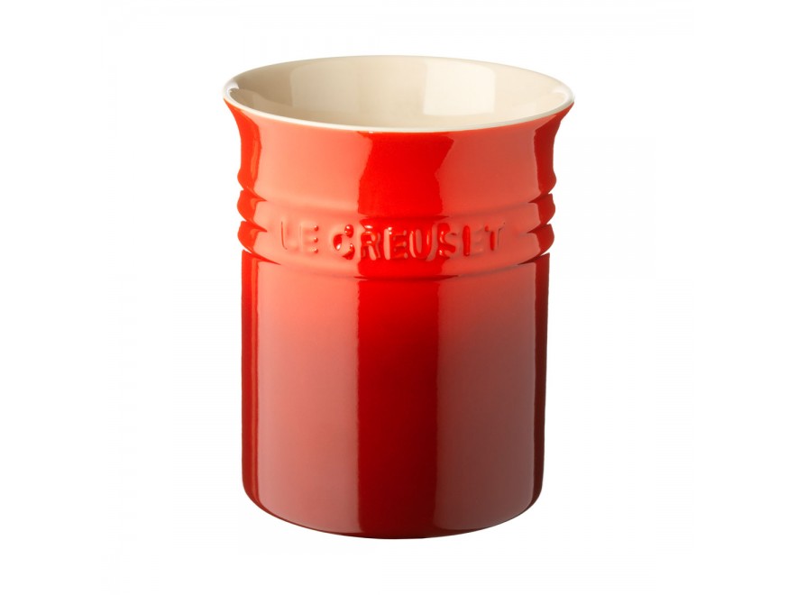 Le Creuset Емкость для лопаток 15 cм, красная Cerise | https://grandposuda.com.ua
