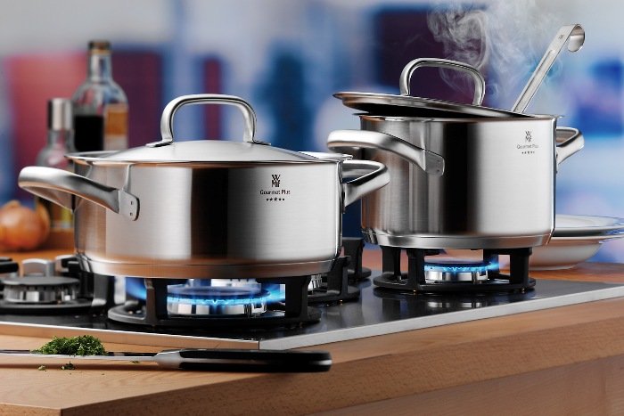 WMF Набір каструль 4 предмета Gourmet Plus | https://grandposuda.com.ua