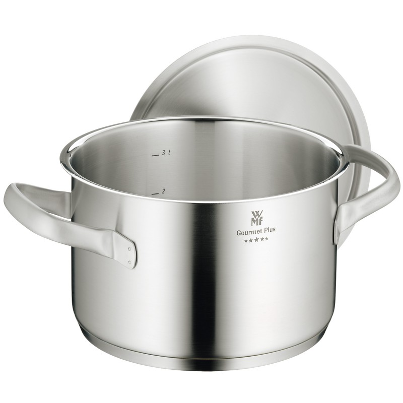 WMF Кастрюля, глубокая Ø 20 см Gourmet Plus | https://grandposuda.com.ua