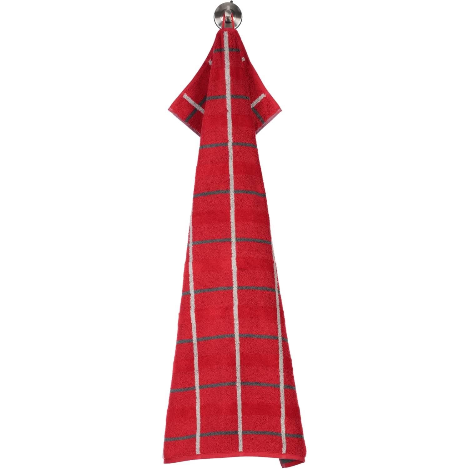 Рушник для рук 50 х 100 см Red Noblesse Square Cawo | https://grandposuda.com.ua