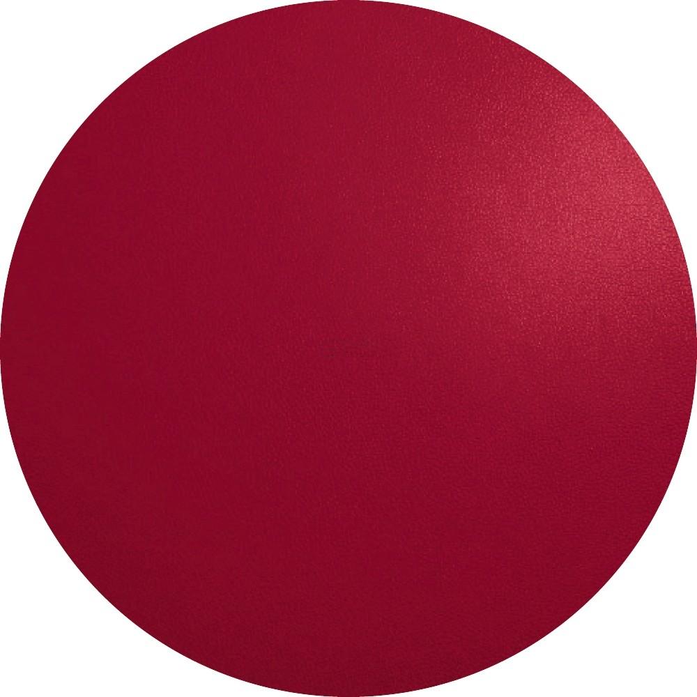 ASA-Selection Подставка для тарелок круглая темно-красная Ø38 см Leather | https://grandposuda.com.ua