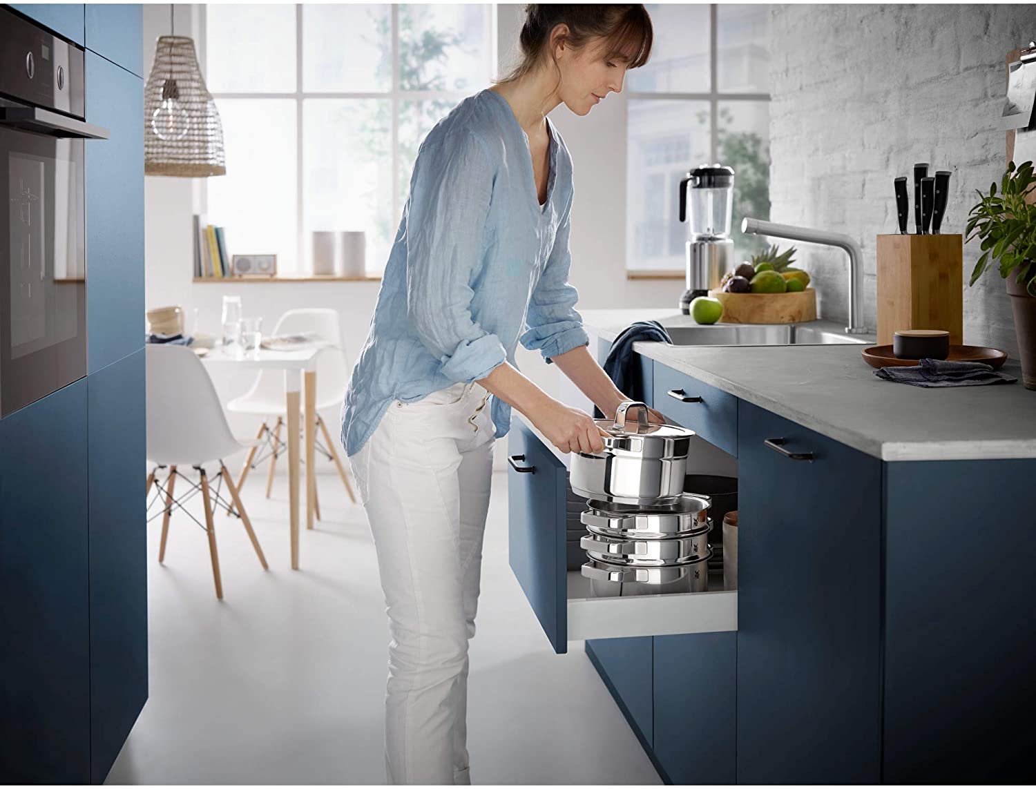 WMF Набор кастрюль, 4 предмета Compact Cuisine | https://grandposuda.com.ua