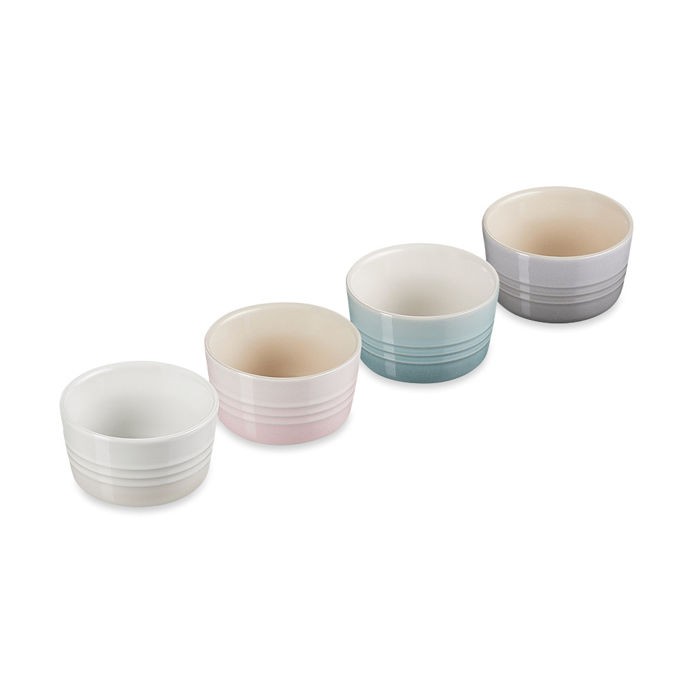 Le Creuset Набор сервировочных пиал 100 мл 3 предмета разноцветный Calm | https://grandposuda.com.ua