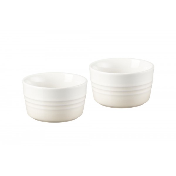 Le Creuset Набор сервировочных пиал 240 мл 2 предмета меренга Meringue | https://grandposuda.com.ua