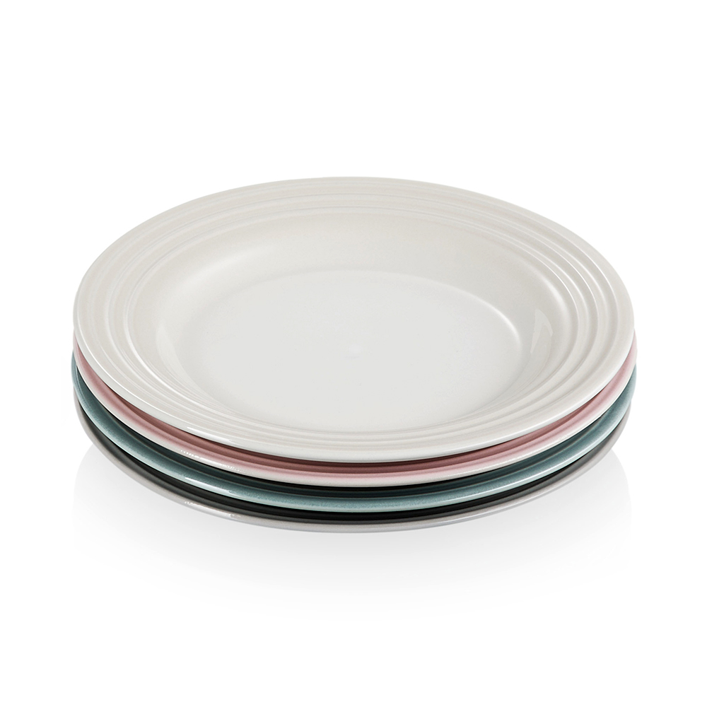 Le Creuset Набор десертных тарелок 4 предмета 17,2 см Calm | https://grandposuda.com.ua