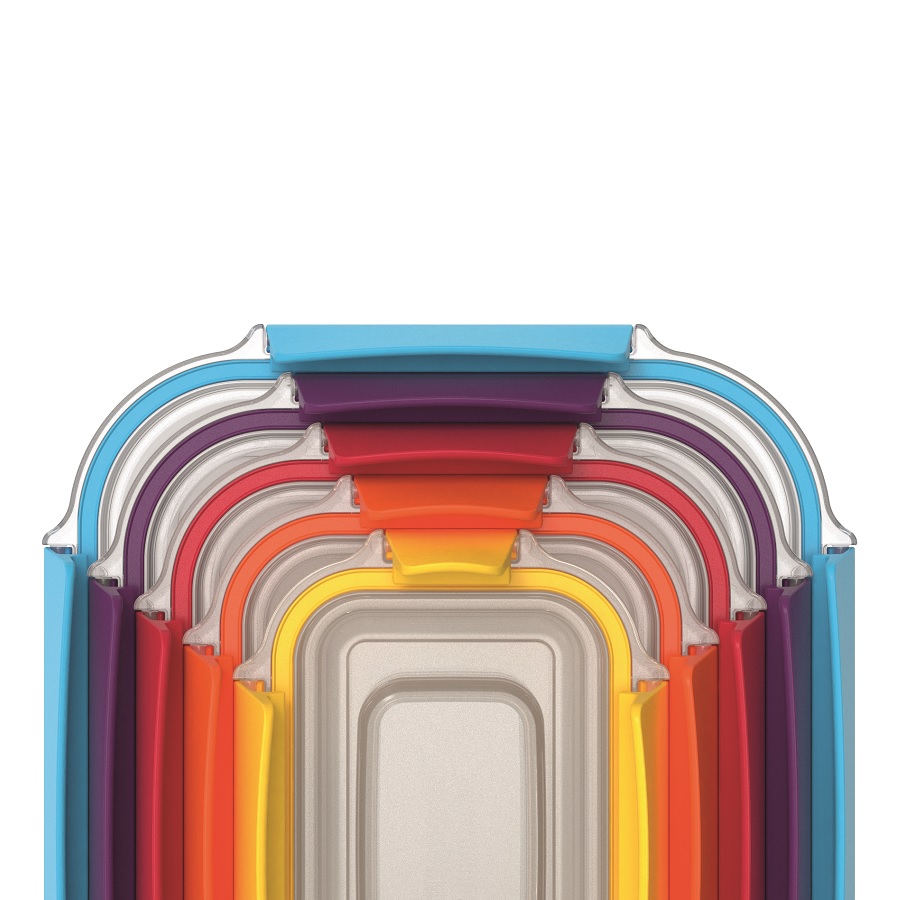 Joseph Joseph Набір з 5 контейнерів Nest Lock | https://grandposuda.com.ua