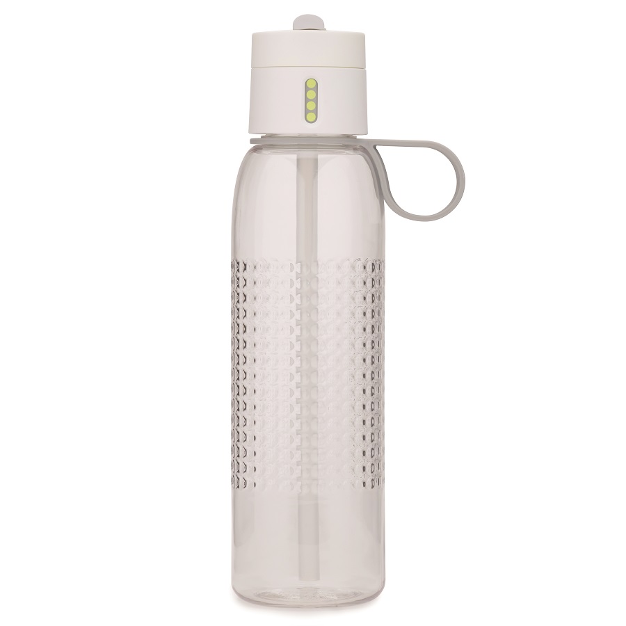 Joseph Joseph Бутылка для воды 750 мл белая Dot Active | https://grandposuda.com.ua