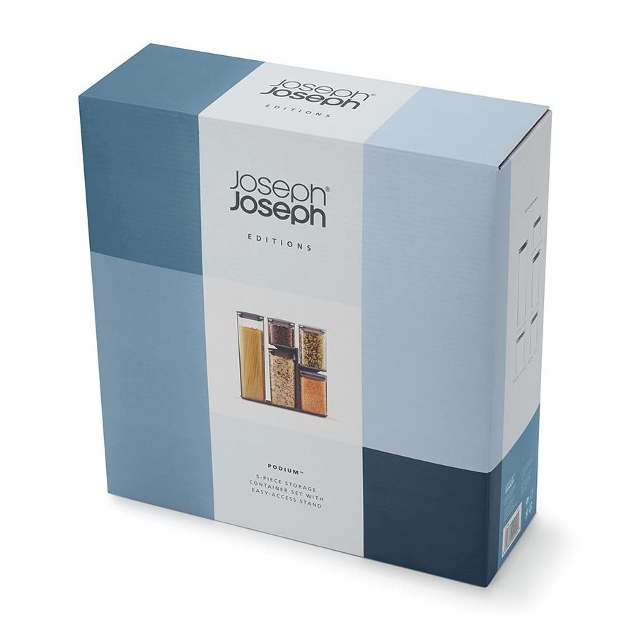 Joseph Joseph Набор емкостей для хранения 5 предметов Sky Edition | https://grandposuda.com.ua