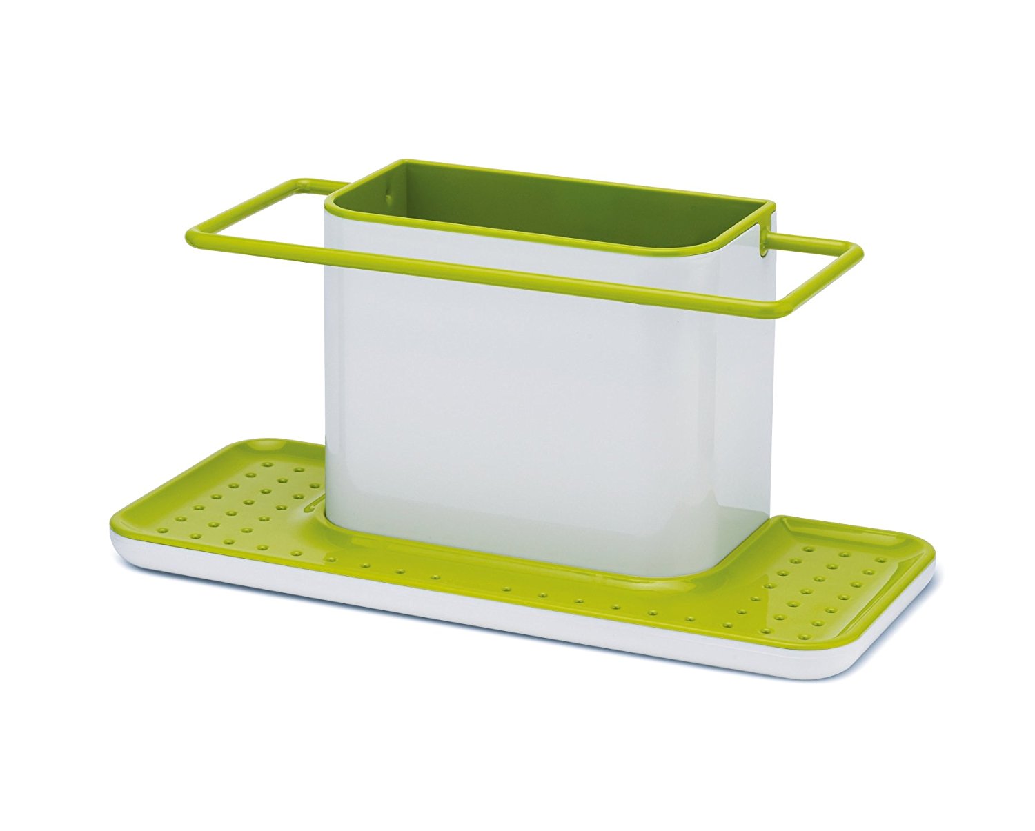 Joseph Joseph Органайзер для раковины бело-зеленый Caddy Large Sink | https://grandposuda.com.ua