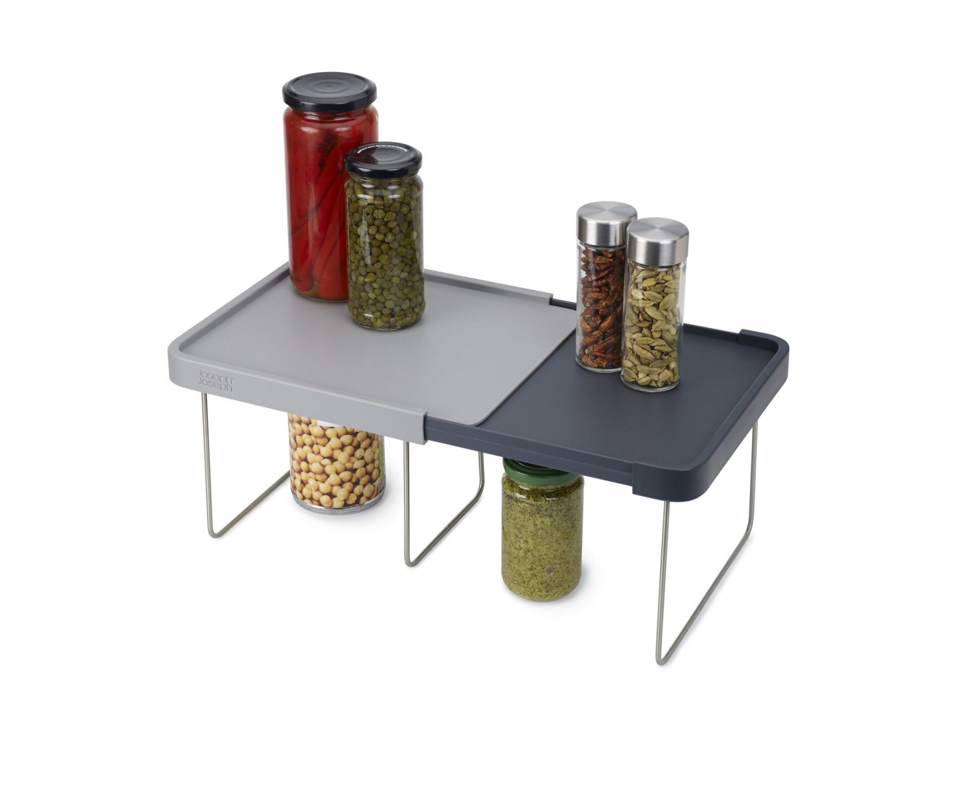 Joseph Joseph Полка на ножках расширяемая CupboardStore | https://grandposuda.com.ua