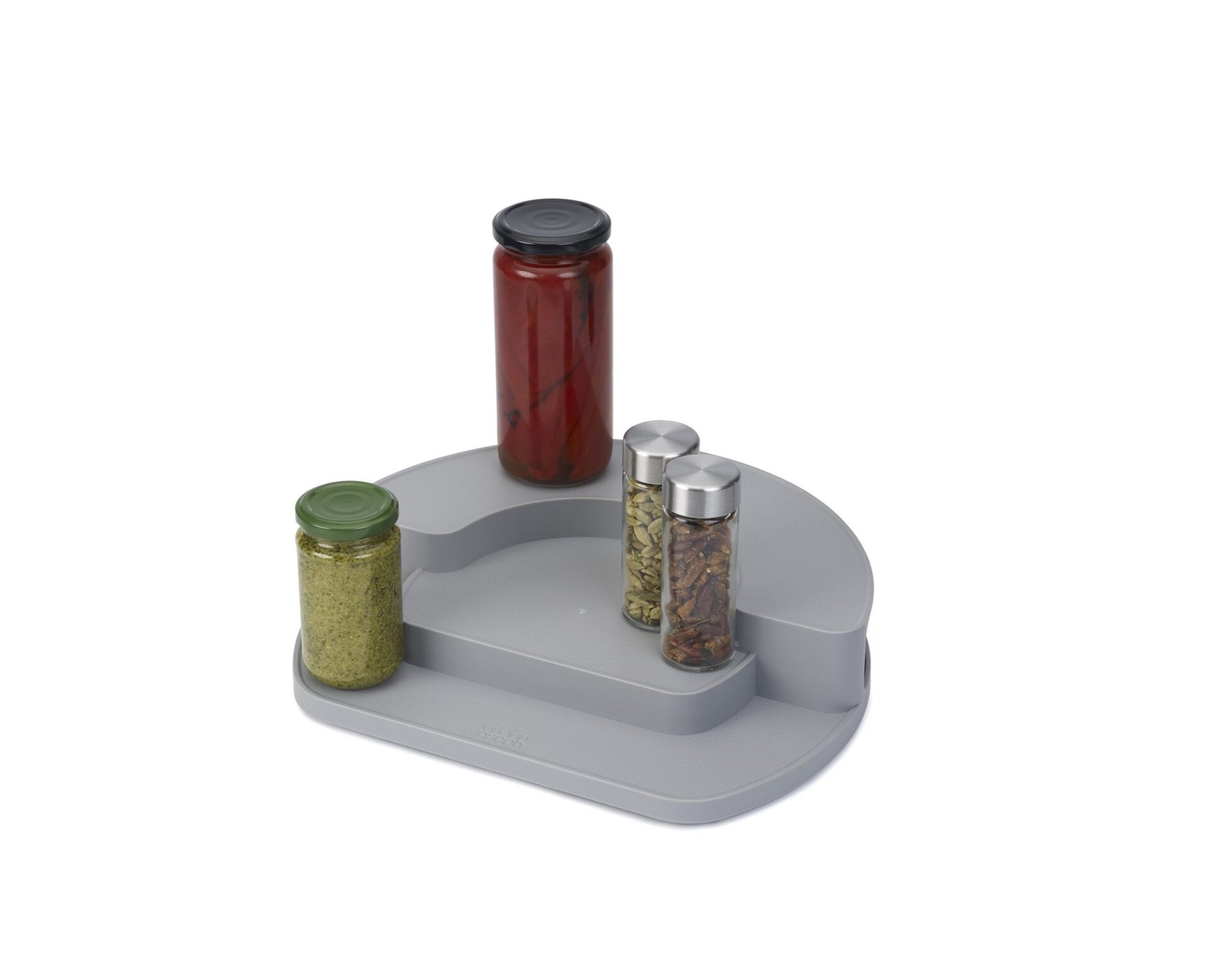 Joseph Joseph Органайзер обертається сірий CupboardStore | https://grandposuda.com.ua