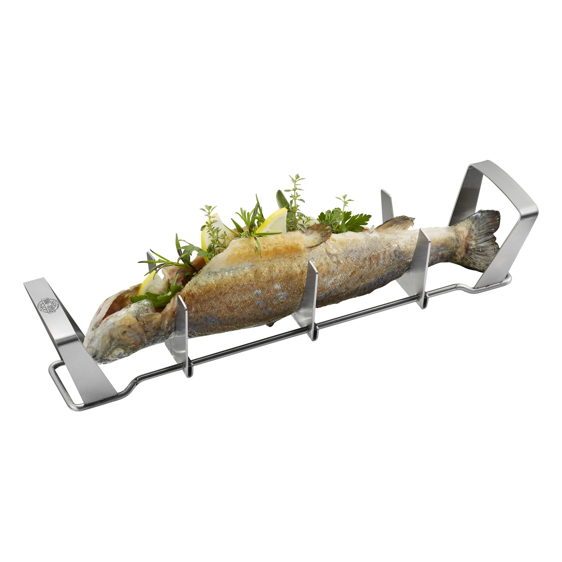 Gefu Подставка для рыбы барбекю 36,7х7,7х7,8 см | https://grandposuda.com.ua