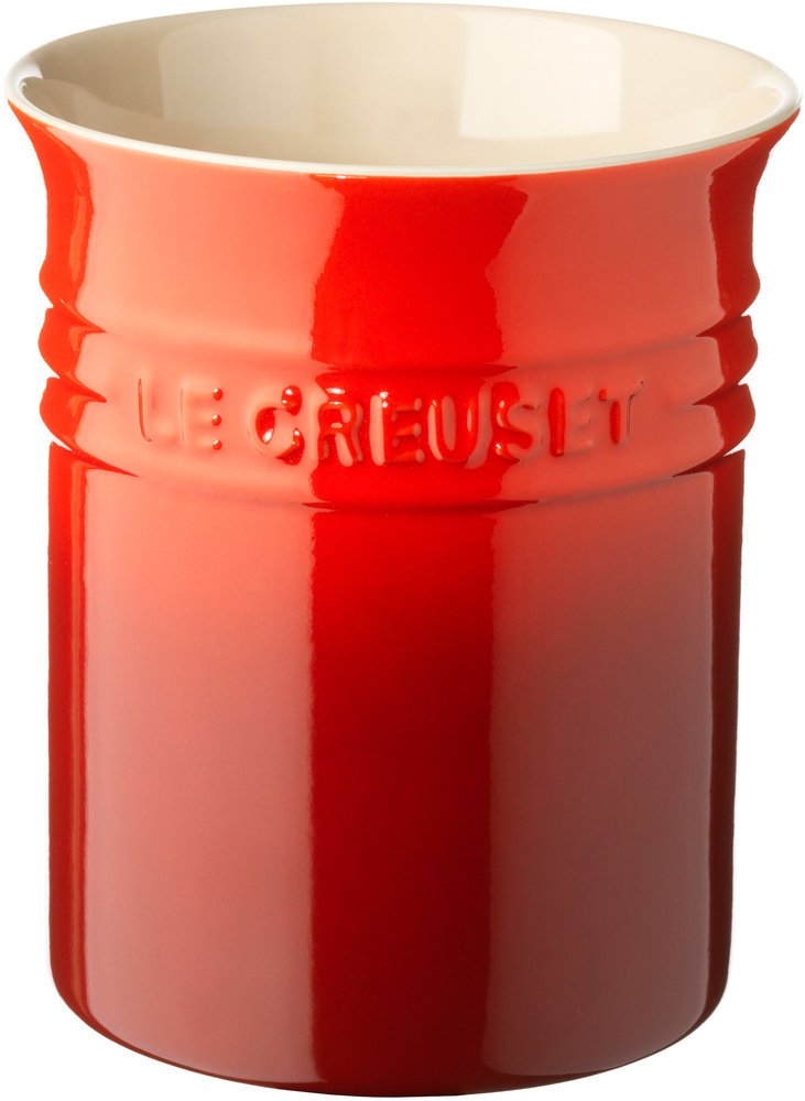 Le Creuset Емкость для лопаток 12 cм вишневая | https://grandposuda.com.ua