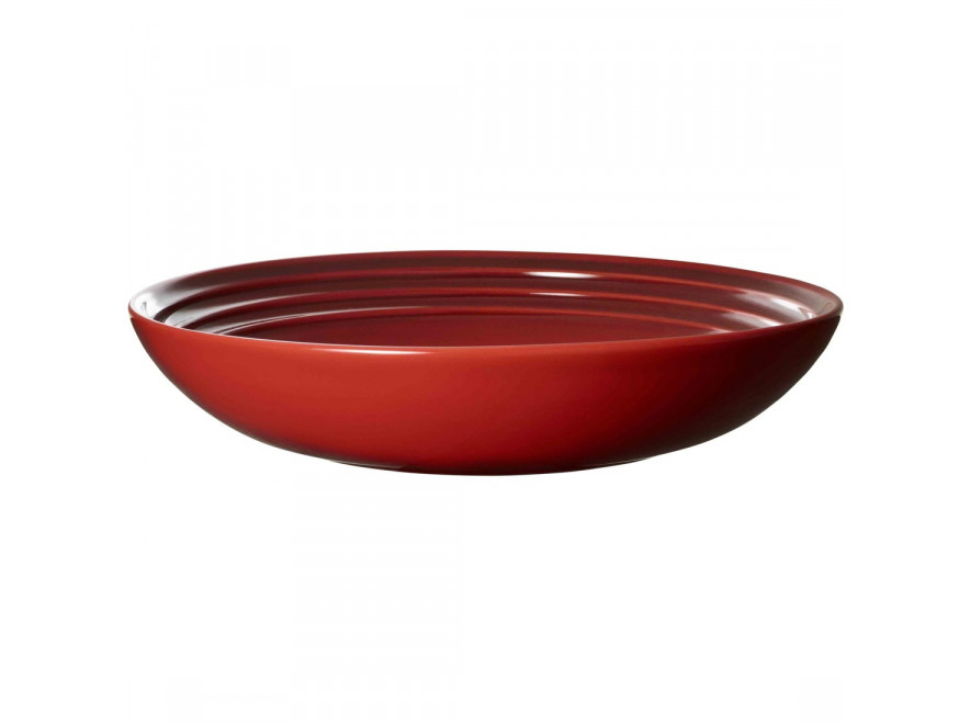 Le Creuset Тарелка для супа 22 см, красная | https://grandposuda.com.ua
