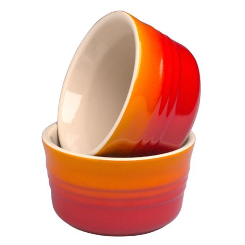 Le Creuset Горщик для запікання 0,15 л, помаранчевий 2 шт | https://grandposuda.com.ua