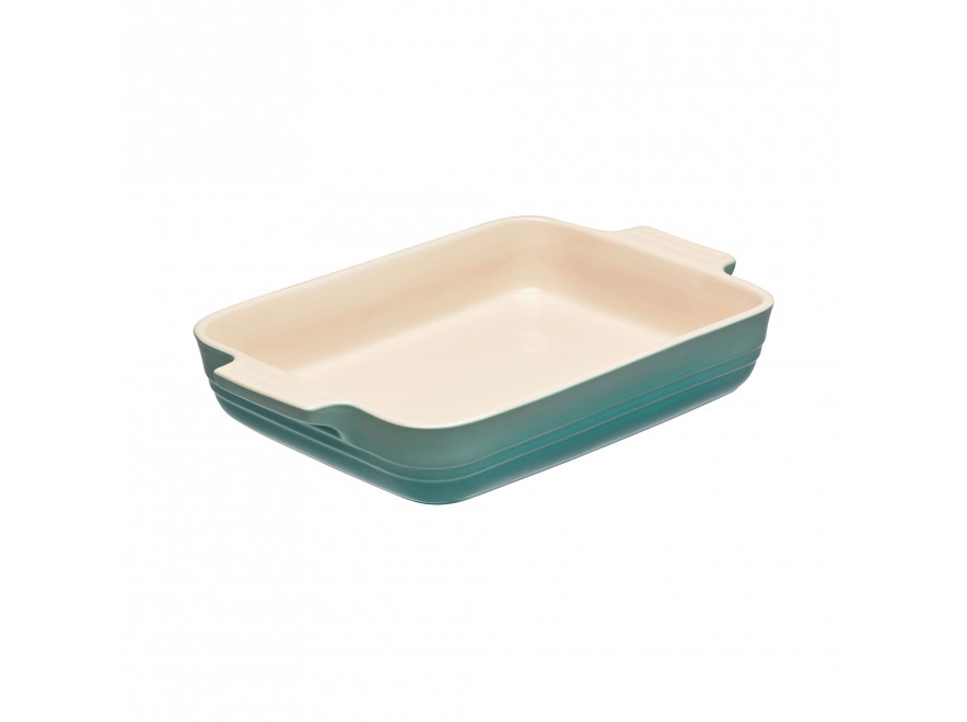 Le Creuset Блюдо прямоугольное 26 см, Cool Mint | https://grandposuda.com.ua
