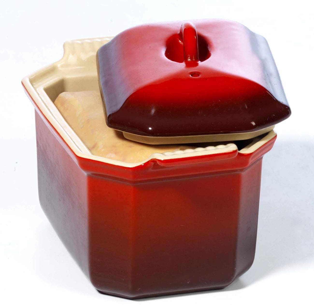 Le Creuset Форма приготовления для паштета 20,6 x 13,4 см, вишневый | https://grandposuda.com.ua