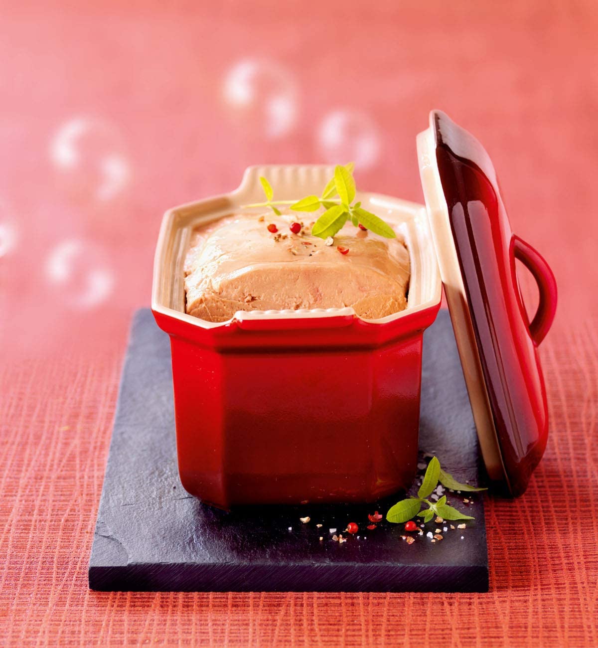 Le Creuset Форма приготовления для паштета 20,6 x 13,4 см, вишневый | https://grandposuda.com.ua