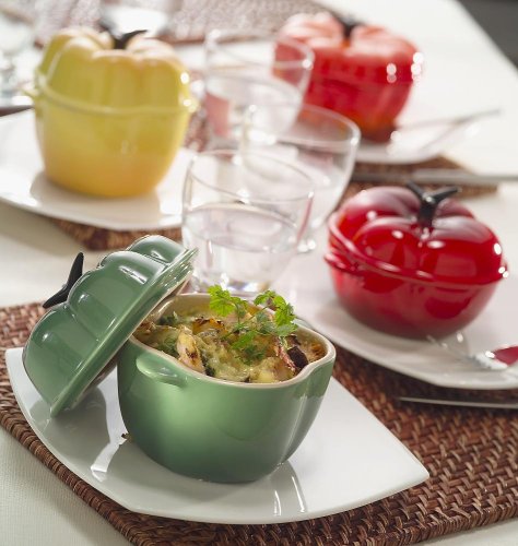 Le Creuset Міні-каструля / жаровня, гарбуз, помаранчевий | https://grandposuda.com.ua