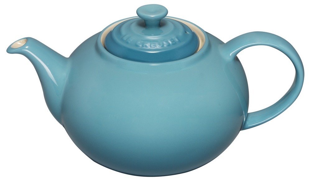 Le Creuset Заварочный чайник классический 1,3 л, бирюзовый | https://grandposuda.com.ua