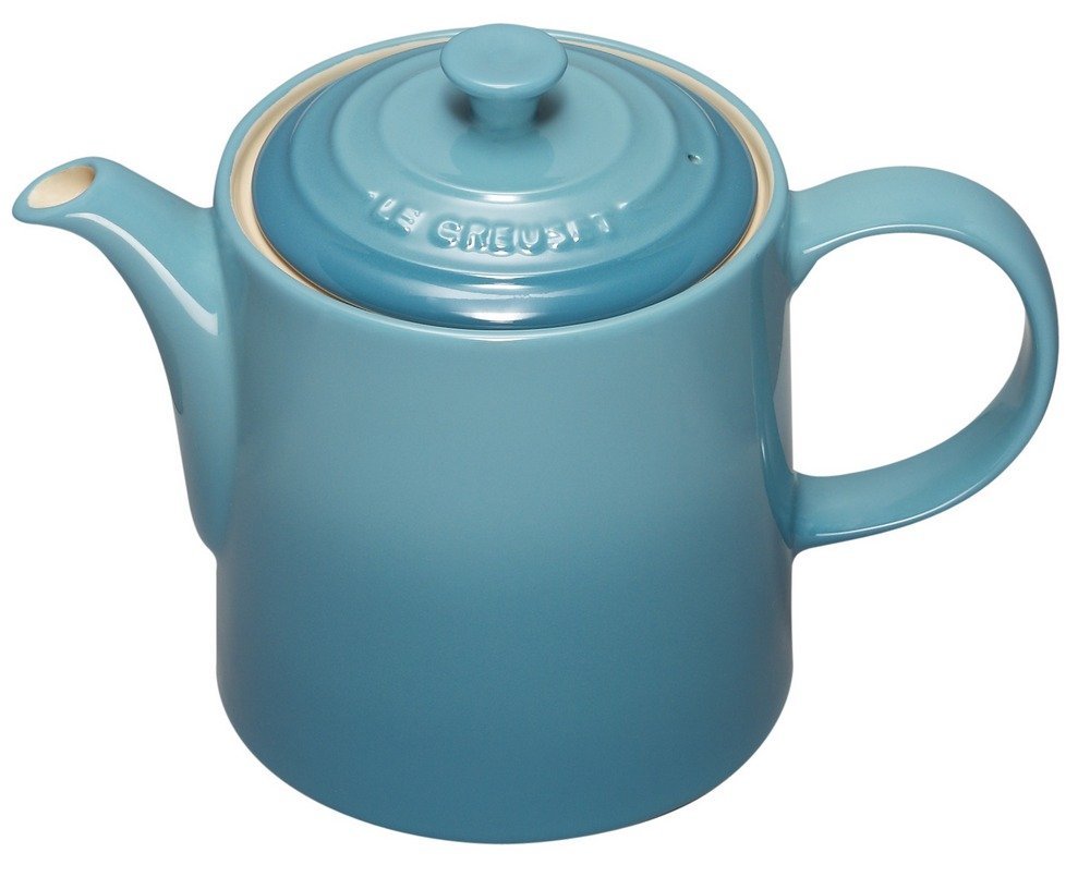 Le Creuset Заварочный чайник 1,3 л, бирюзовый | https://grandposuda.com.ua