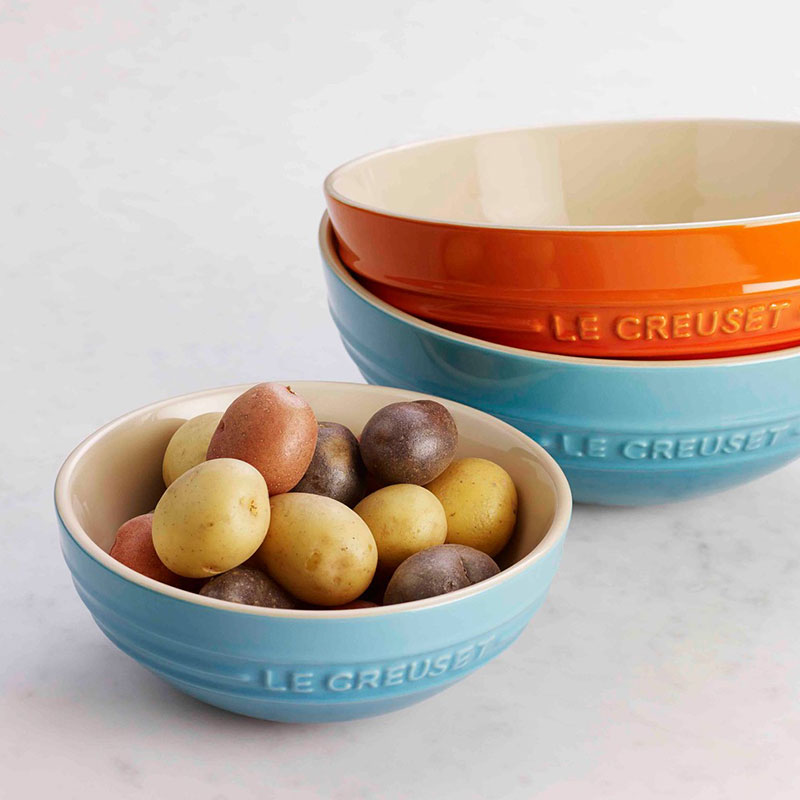 Le Creuset Миска 20 см, вишнева | https://grandposuda.com.ua
