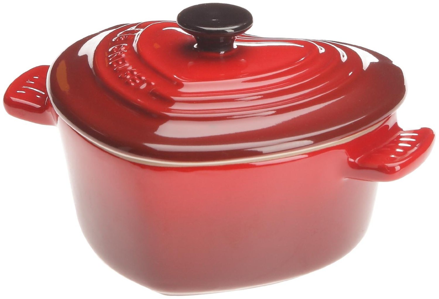 Le Creuset Форма для запекания Сердце, вишневый | https://grandposuda.com.ua