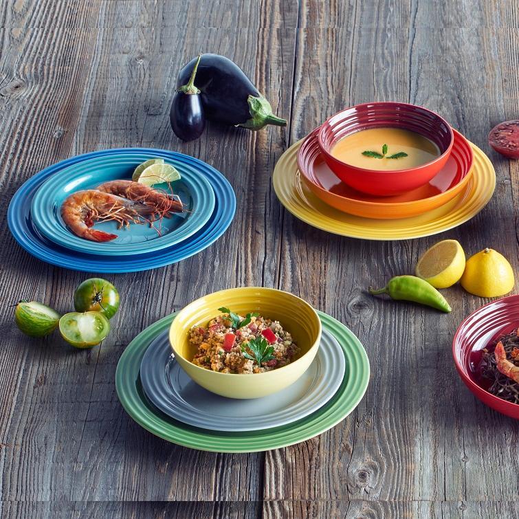 Le Creuset Тарілка 27 см, помаранчева | https://grandposuda.com.ua
