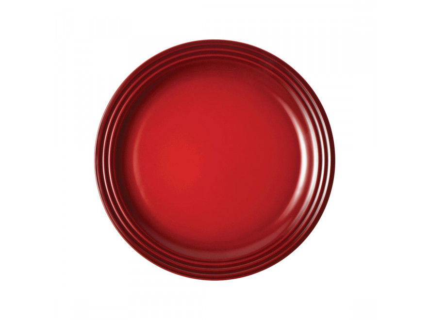 Le Creuset Тарелка для завтрака 22 см, красная | https://grandposuda.com.ua