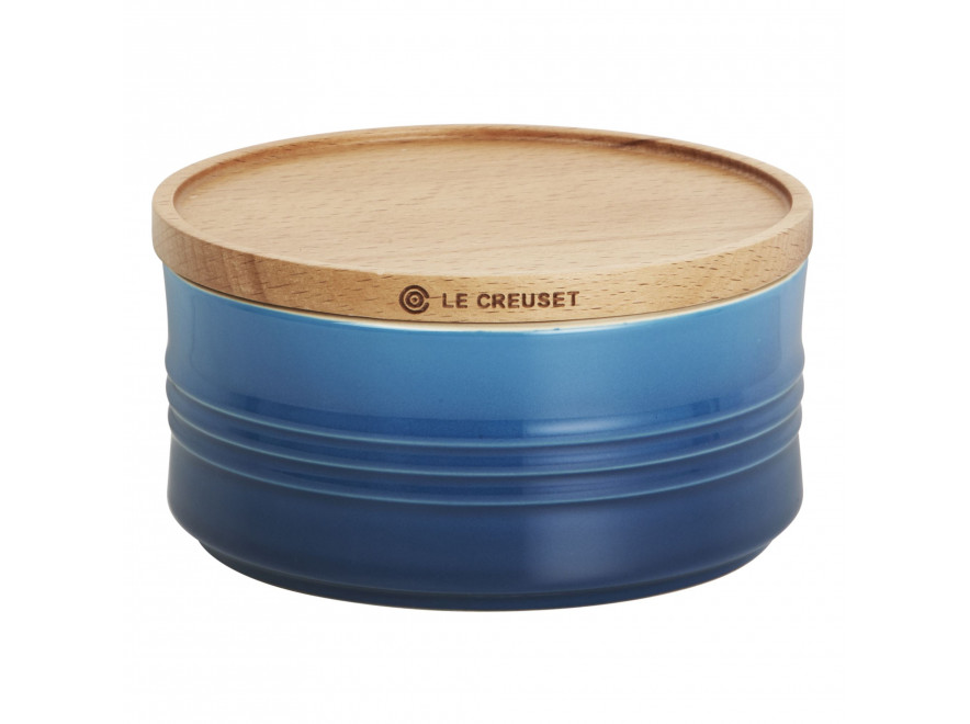 Le Creuset Емкость для хранения с деревянной крышкой 6 см, Marseille | https://grandposuda.com.ua