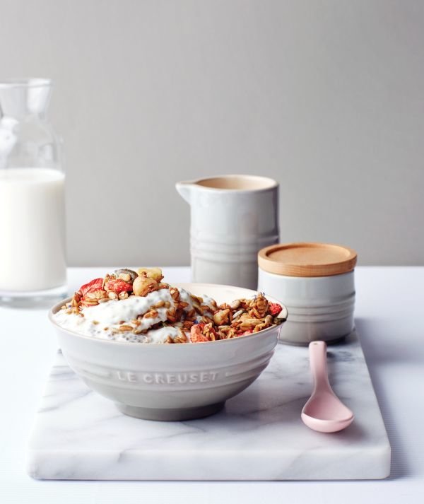 Le Creuset Сахарница с деревянной крышкой 80 мл, Marseille | https://grandposuda.com.ua