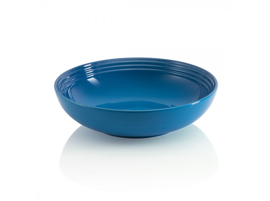 Le Creuset Пиала сервировочная 32 см, синяя Marseille | https://grandposuda.com.ua