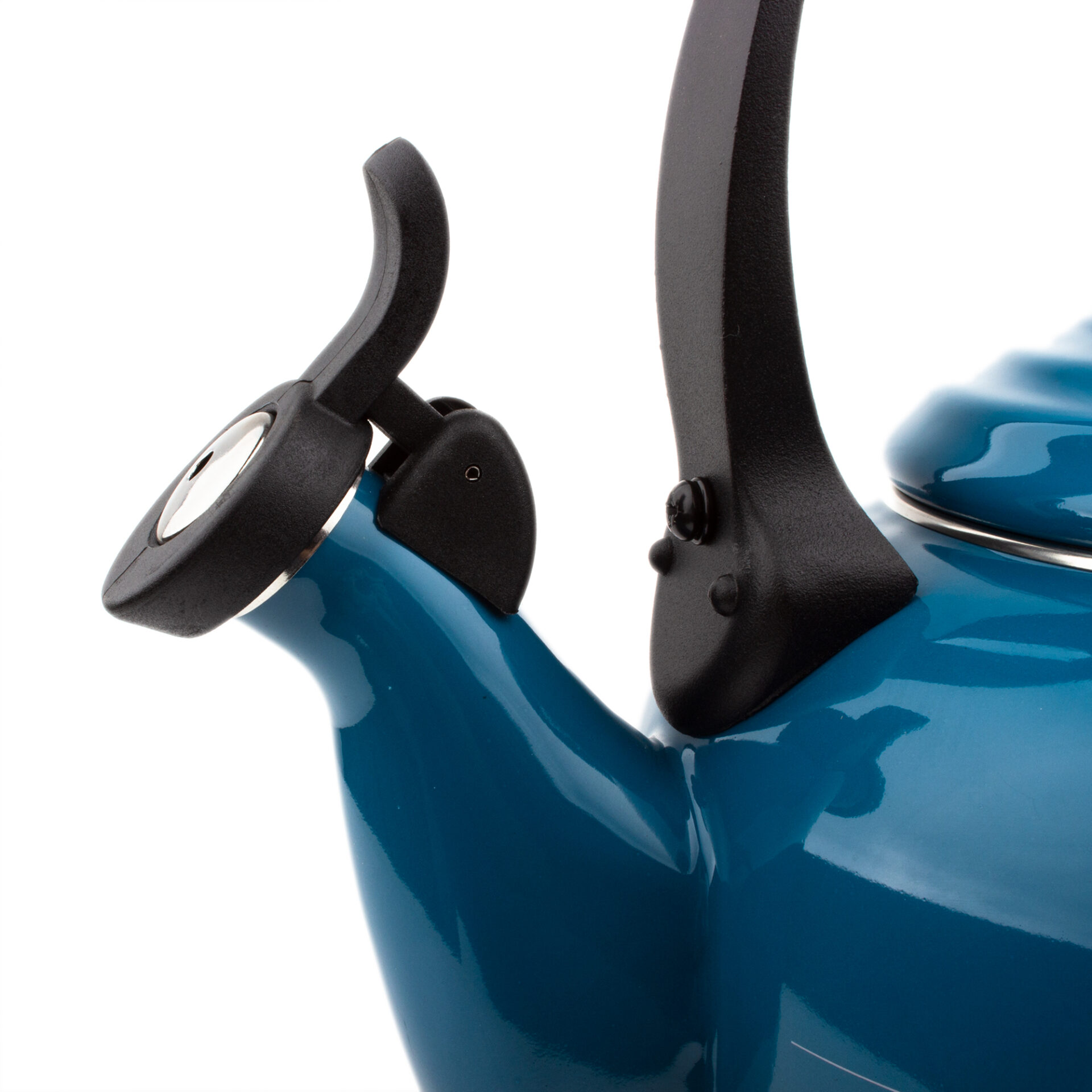 Le Creuset Чайник со свистком Tradition 2,1 л лазурь Deep Teal | https://grandposuda.com.ua