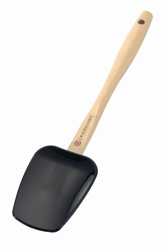 Le Creuset Лопатка-ложка, чорний | https://grandposuda.com.ua