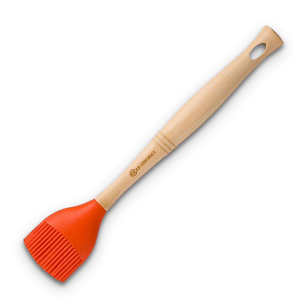 Le Creuset Кисть кулінарна помаранчева Flame | https://grandposuda.com.ua