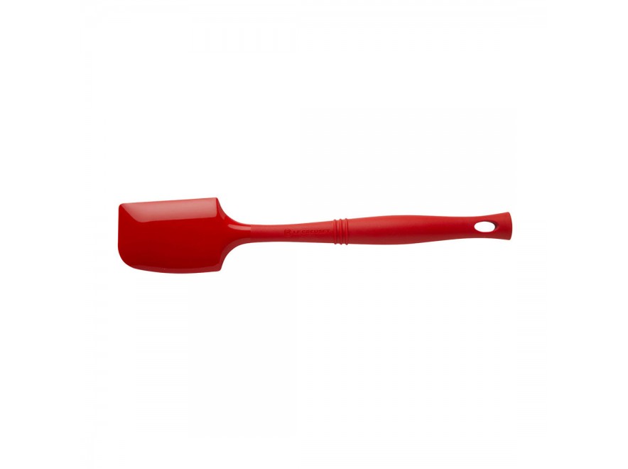 Le Creuset Лопатка-скребок силиконовая 33 см, красная Cerise | https://grandposuda.com.ua