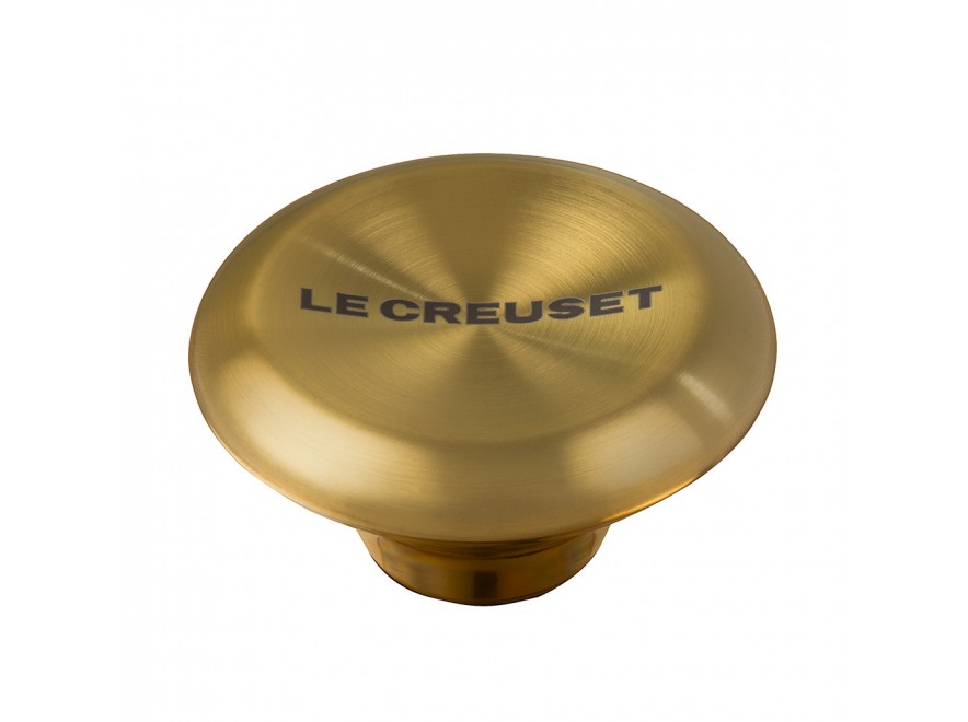 Le Creuset Ручка для кришки золота 5,7 см | https://grandposuda.com.ua
