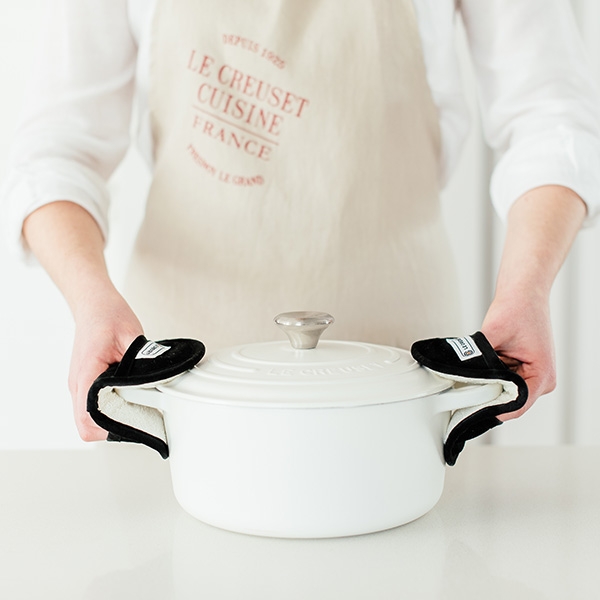 Le Creuset Прихватка Deep Teal Klassik | https://grandposuda.com.ua