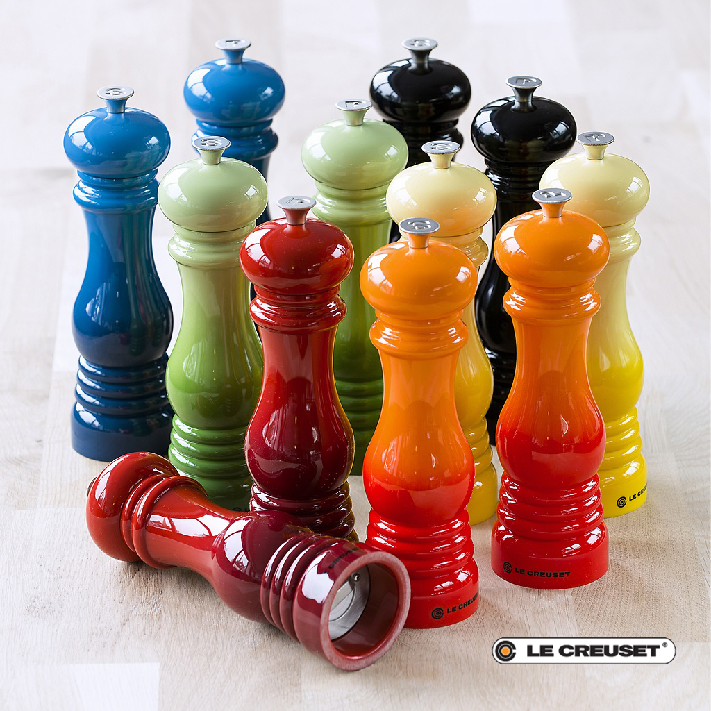 Le Creuset Млин для солі / перцю набір 2 предмета Citrus | https://grandposuda.com.ua