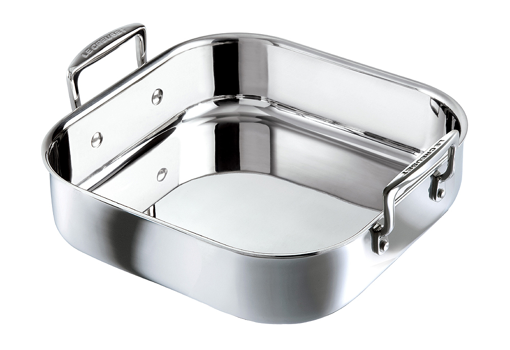 Le Creuset Форма для запекания квадратная 26 см 3-Ply Metal Le Creuset Форма для запекания квадратная 26 см 3-Ply Metal | https://grandposuda.com.ua