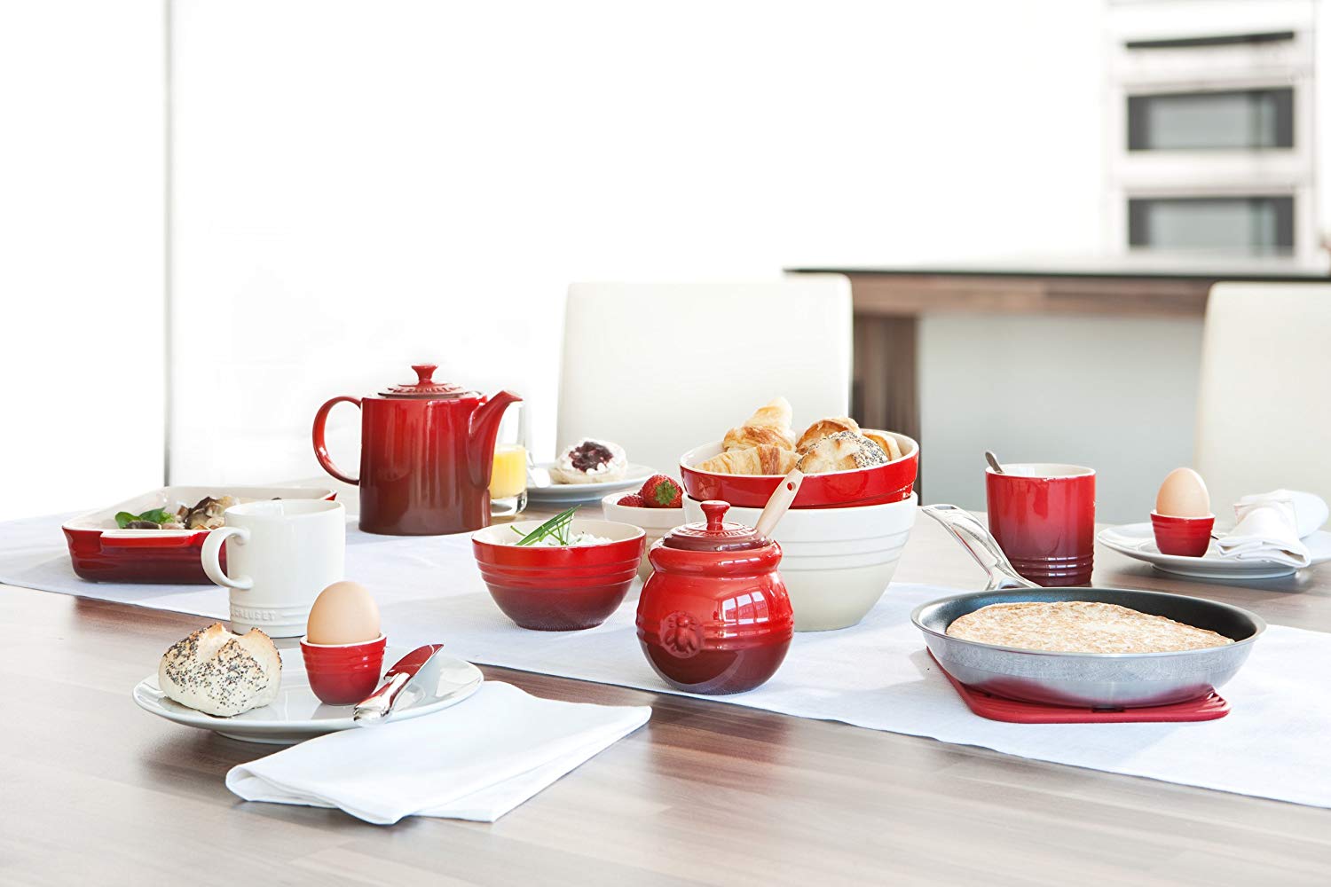 Le Creuset Сковорода з антипригарним покриттям 3Ply 24 см, чорний | https://grandposuda.com.ua
